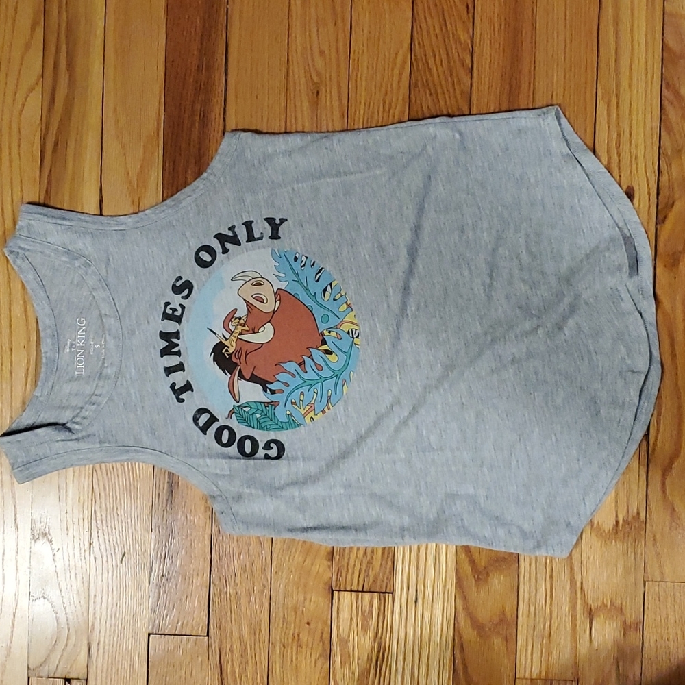 Lion King "Good Times Only" Tank Top, Size Small